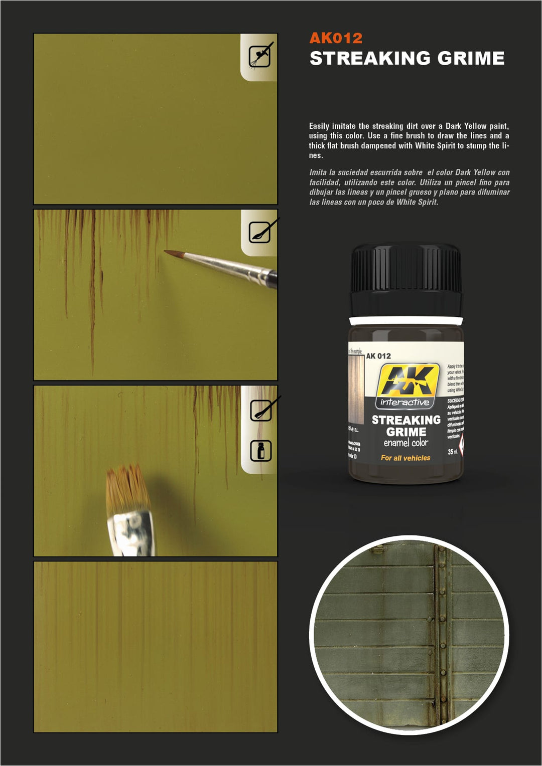 AK Interactive - Streaking Grime - 35ml