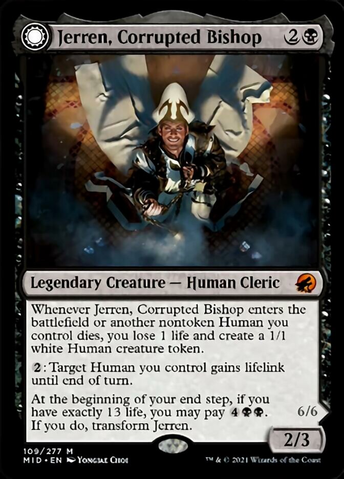 Jerren, Corrupted Bishop // Ormendahl, the Corrupter