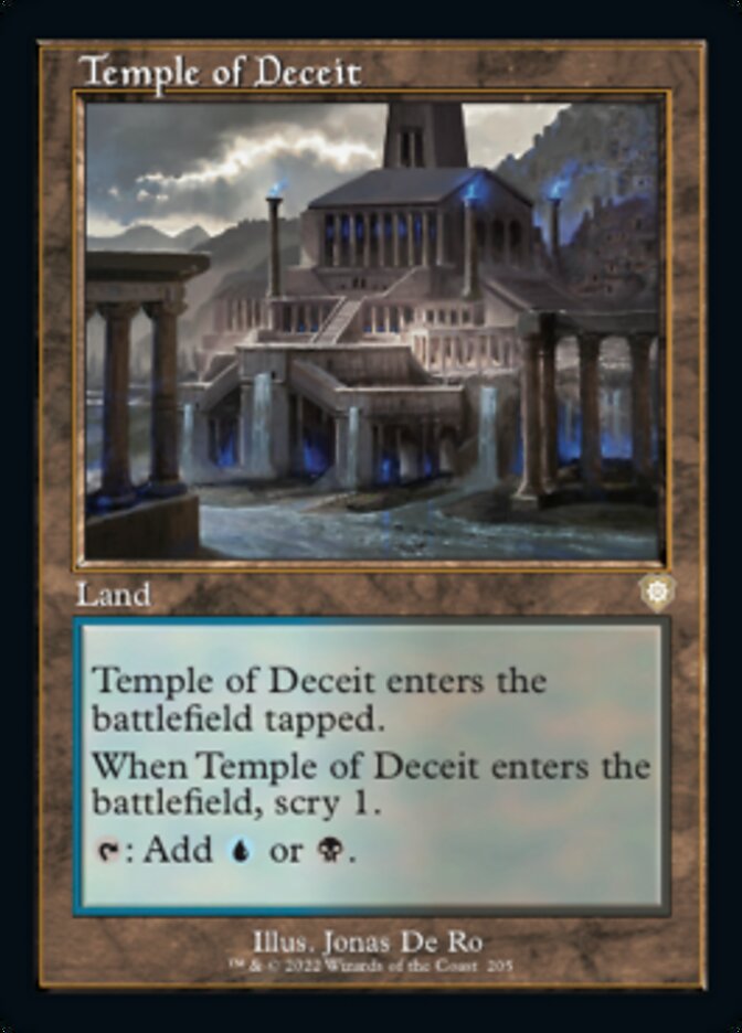 Temple of Deceit - Foil