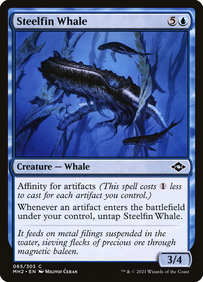 Steelfin Whale - Foil