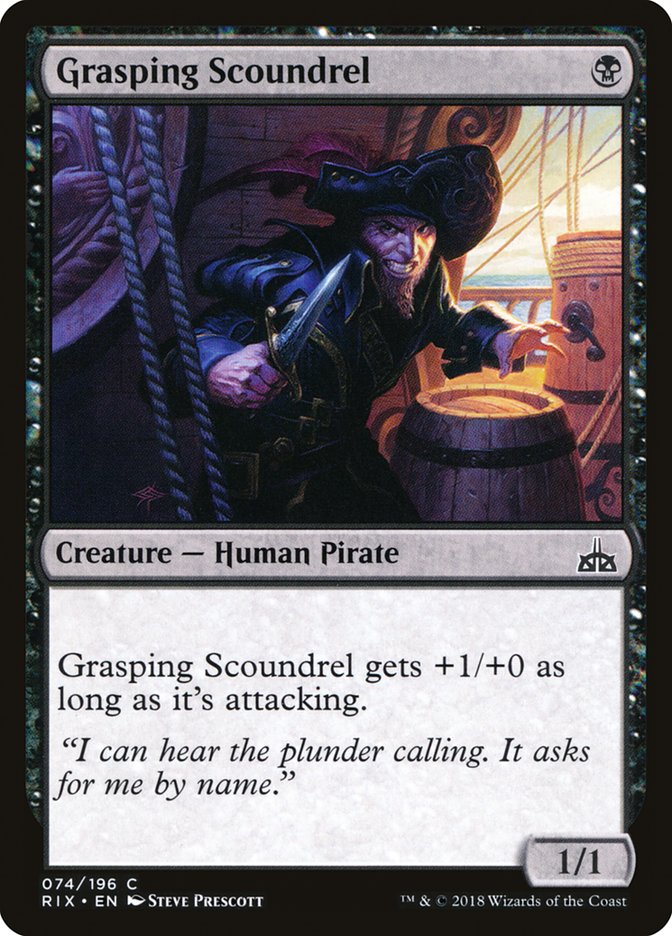 Grasping Scoundrel - Foil