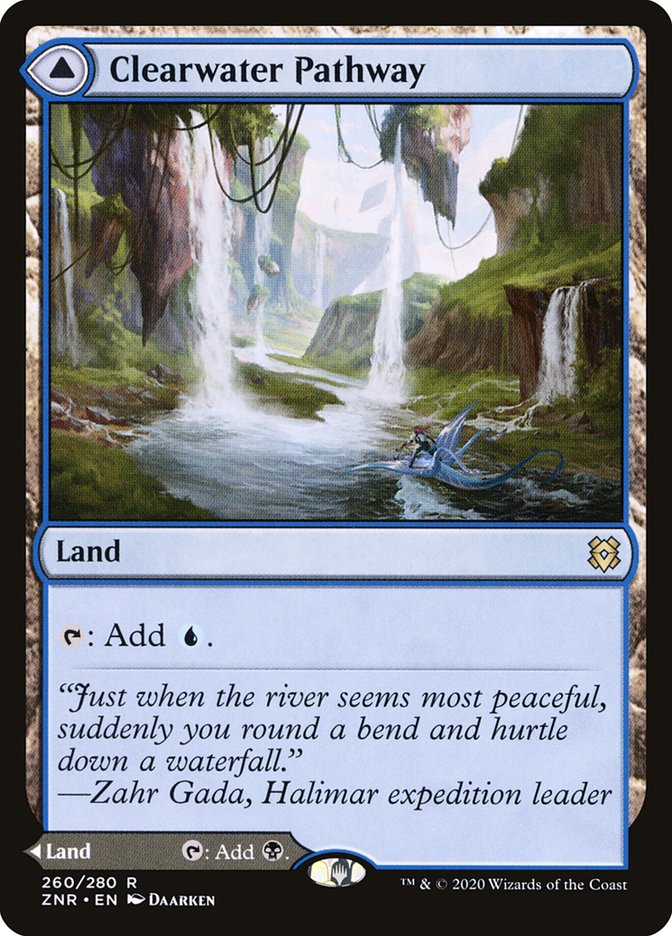 Clearwater Pathway // Murkwater Pathway - Foil
