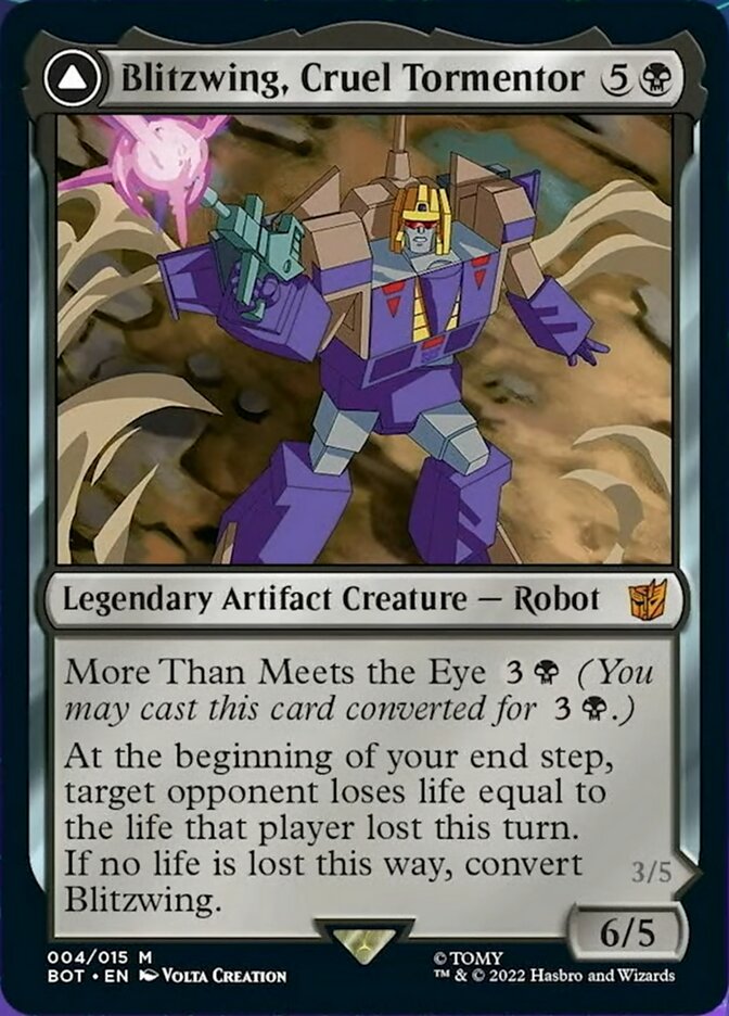 Blitzwing, Cruel Tormentor // Blitzwing, Adaptive Assailant - Foil