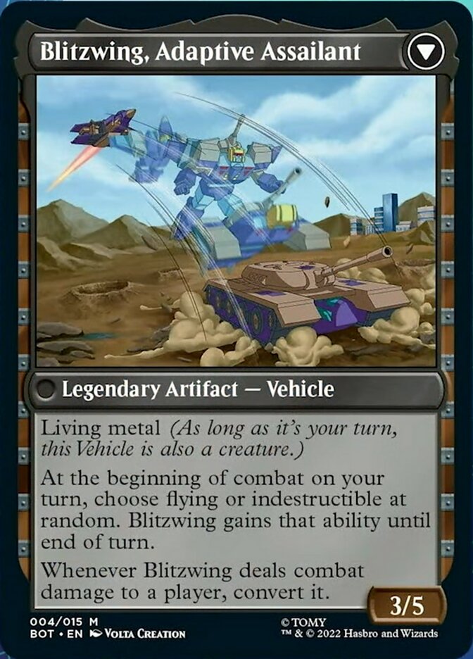 Blitzwing, Cruel Tormentor // Blitzwing, Adaptive Assailant - Foil