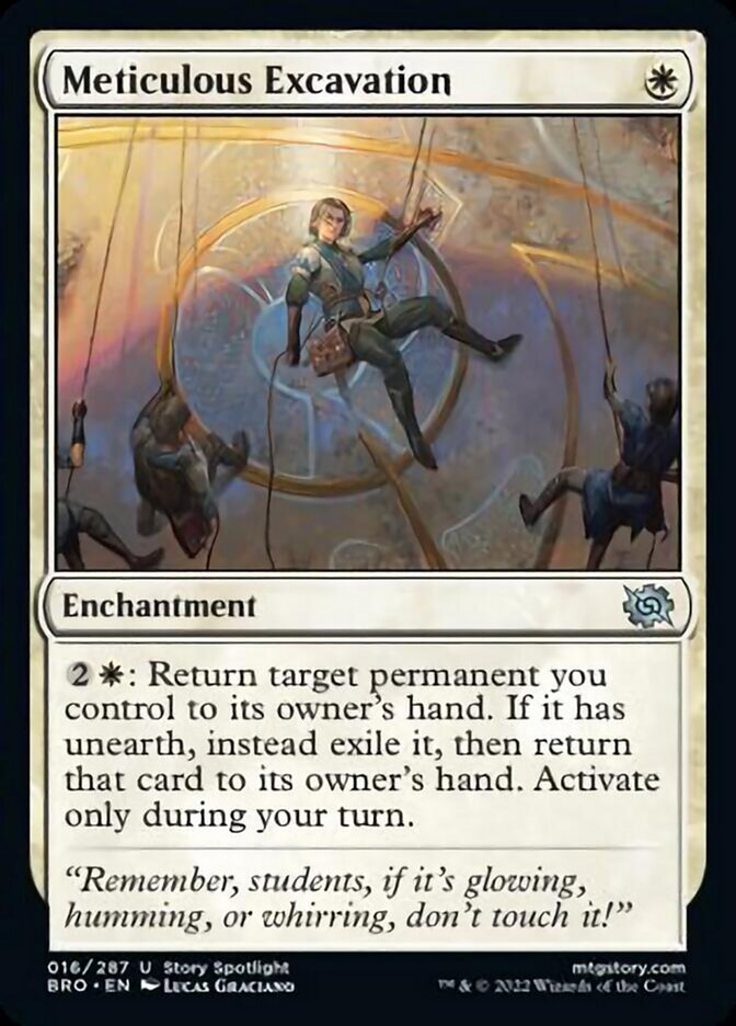 Meticulous Excavation